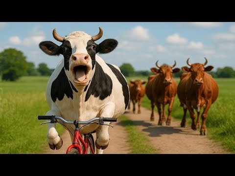 FUNNY COW DANCE Con bò - Con trâu - Nhạc con bò - Con bò ăn 2024 | Cow Dance Mix | Dancing Cow