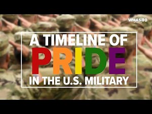 A timeline of 'Pride' in the U.S. military