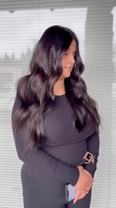 Transforming client’s hair with #babehair Fusion extensions! 🤩 With 360-degrees of natural movement, these extensions can be styled up or down effortlessly!💫 @cecystudio1 installed 22” Fusions in shade Susie ❤️ . . . #keratinextensions #fusionextensions #blackhair #longhair | Babe Hair Extensions