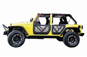 Paramount Automotive  Recon Half Doors for 07-18 Jeep Wrangler JK