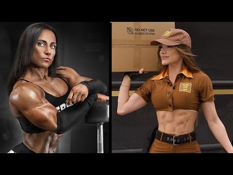 Fit Muscular Women flexing & Training - Muscle Girls FBB Compilation #6