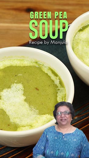 Delicious Homemade Green Pea Soup Recipe By Manjula - A Must Try! #soup #manjulakitchen #greenpeasoup #recipe View full recipe at https://manjulaskitchen.com/green-pea-soup/ Learn how to cook Green Pea Soup Recipe by Manjula Ingredients 2 cup frozen thawed green peas 1 teaspoon ginger paste (easy to make shred ginger using a zester or fine shredder) 1-1/2 tablespoon oil 1 teaspoon salt 3 tablespoons heavy cream 2 cups water For seasoning 1/2 tablespoon oil 1 teaspoon cumin seeds (jeera) 1/4 teas