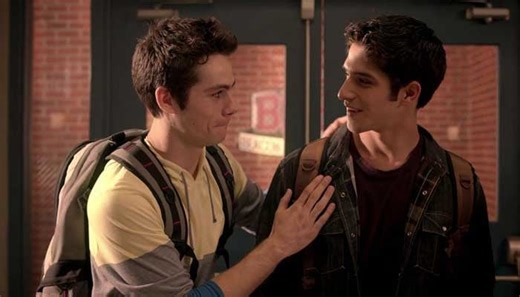 Dylan O’Brien, Tyler Posey share emotional moment at ‘Twinless’ premiere