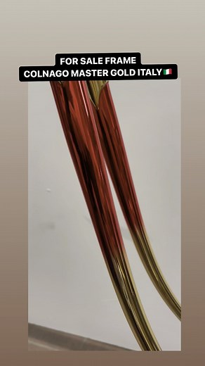 @thevintagebikes PROPONE FRAME COLNAGO MASTER 53x53 WORLDWIDE SHIPPING PAYPAL . . . . #colnago #love #madeinitaly #like #frame #gold #luxiry #oro #bici #ciclismo #like #pornobike #lovebike #campagnolo #giroditalia #tourdefrance #emirati #abudabi | The Vintage Bikes