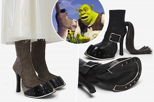 Fashionistas divided over $4K designer ‘Shrek’ boots: ‘You’ll look like a noble steed’