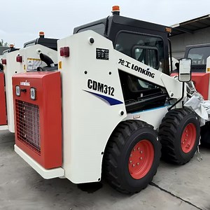 [Hot Item] Earthmoving Mini Wheel Loader Lonking Cdm312 Compact Skid Steer Loader