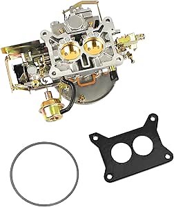 2 Barrel Carburetor Carb for Ford 289 302 351 Cu F100 F250 F350 Mustang Comet, for Jeep Wagoneer 1964-1978 360 Cu Engine 2100 2150 A800 Electric Choke with Mounting Gasket 302 Carburetor Carb