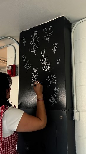 there’s always room for more hand drawn wallpaper #diyprojects #girlswhodiy #diywallpaper | Mckenna grace creative