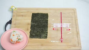 100pcs Double Layers Japanese Triangle Rice Ball Packing Bag Seaweed Ornigiri Wrappers Sushi Bag