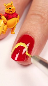 366K views · 1K reactions | Winnie The Pooh Nail Art #nailart | cutepolish | Facebook