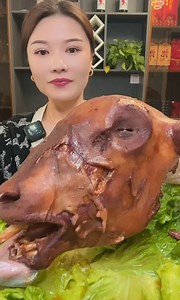 3.5K views · 27 reactions | Enjoy Yummy goat head steamd with spicy sauce eating show | Unique Cooking | Facebook