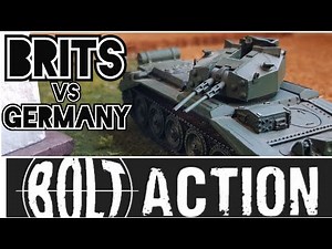 V3 Bolt Action Battle Report - Germany vs Great Britain