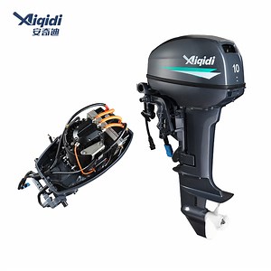 [Hot Item] Aiqidi 10HP Electric Outboard Engine E10 72V Boat Motor Tiller/Remote Control