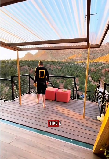 Cabaña A-frame en Zion Utah: reserva con vista al cañón