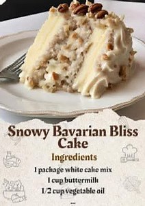 Ingredients: 1 package white cake mix 1 cup buttermilk 1/2 cup...