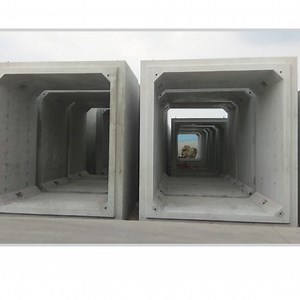[Hot Item] Precast Concrete Pipe Gallery Mold, U Shaped Concrete Culvert Box Mold