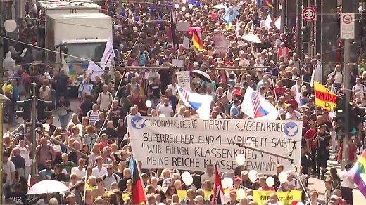 Germany coronavirus: Protests call for end of restrictions