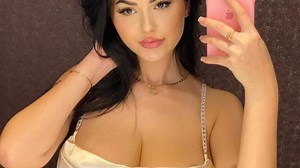 Woman’s next-level underboob dress