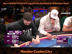1.5K views · 14 reactions | Bryce Hall BATTLES UFC Legend Luke Rockhold In Wild Poker Hand #poker #Poker #pokerhighlight | Steve Zaragoza | Facebook