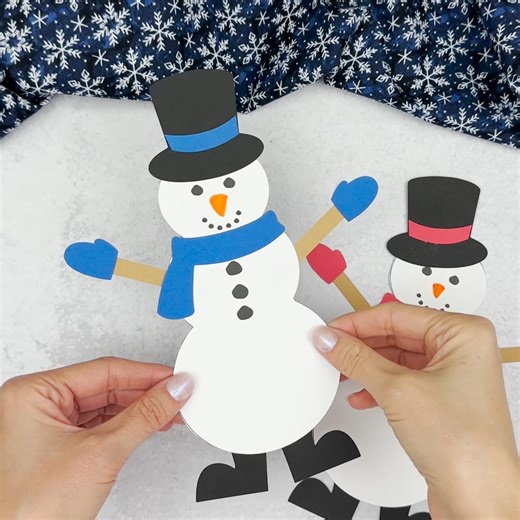 12K views · 309 reactions | ⛄️ How To Catch A Snowman Craft ✂️ Get the template on the blog | Simple Everyday Mom | Facebook