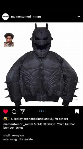 Stylish Batman Bomber Jacket by Memento Mori