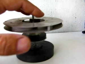 turbine on a magnetic levitation