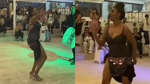 Fenomen gelin adayı Solmaz Çiros’un çılgın kalça dansı olay oldu! Hareketlerine kimse anlam veremedi