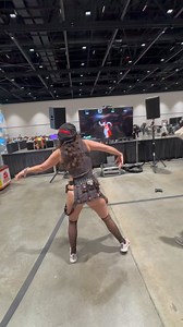 Just dance at #fananimecon uwu… #justdance #nikke #nikkecosplay #rapi #rapicosplay #animecon #fananime #dancing #cosplayer #girlcosplay #legs #sexy | Neko Zoey