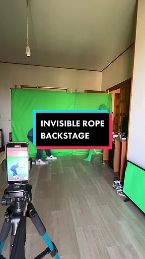 Invisible rope ! Comment “result” to be featured in my next video! @ivan barrasso