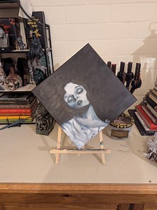 The Haunted Portrait - Etsy