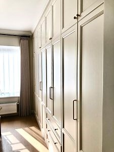 [Hot Item] Customization Service Design Closet Wardrobes Household Bedroom Adult Wardrobe with Top Cabinet Portable Closet Wardrobe