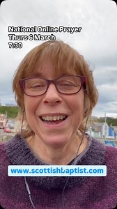 Tomorrow at 7:30pm we join from all around Scotland to pray! | Baptist Union of Scotland