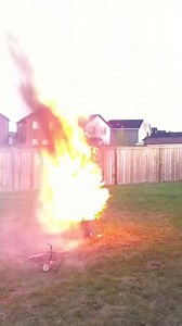 Christmas tree explosion!