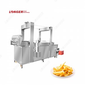 [Hot Item] Commercial Sweet Potato Chips Machine Cassava Chips Fryer Machine