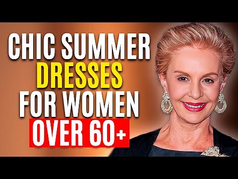 6 Flattering Dresses for Women 60+ Summer Style