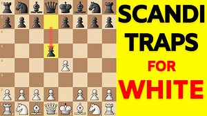 Brilliant TRAPS against the Scandinavian Defense [For White]