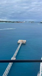 21 reactions | The Disney Dream docking in Nassau.#cruisetips...