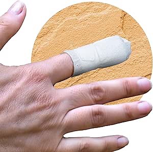MediMitt FingerMitt | Non Adhesive Fingertip and Full Coverage Bandages with Fastening Strap (X-Large with Pad)