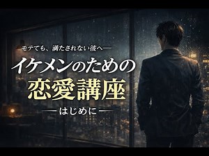 イケメンのための恋愛講座｜はじめに