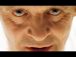 Hannibal Lecter eating the scene