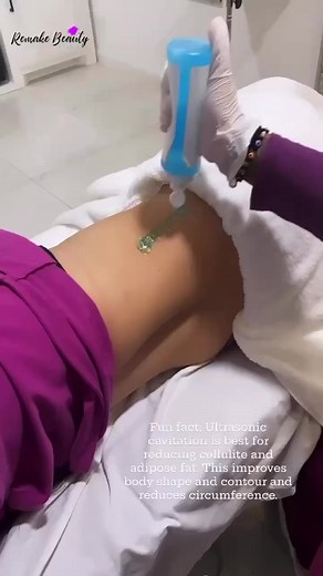 5K views · 14 shares | Say goodbye to stubborn fat and hello to a slimmer silhouette! ✨ deep lipo + rf is a non-invasive treatment that targets unwanted fat cells, leaving you with a smoother, more confident you!  #Cavitation #BodyContouring #FatReduction | ReMake Beauty Studio | Facebook