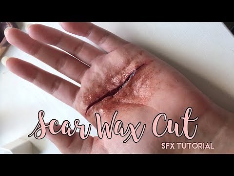 CUT PALM // SCAR WAX TUTORIAL