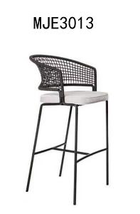 [Hot Item] Factory Outdoor Furniture Aluminum Frame Rattan Bistro High Bar Stool