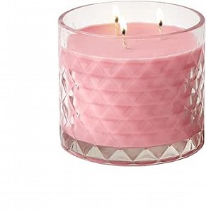 Gold Canyon Heritage Medium Candle, Strawberry Lemonade Scented Candle, 14 oz., Three Wicks, 100% Natural Soy Wax Candle, Notes of Ripe Strawberries, Citrus, & Pink Watermelon | 35+ Hours of Burn Time