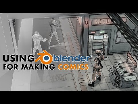 Using Blender for Making Comics
