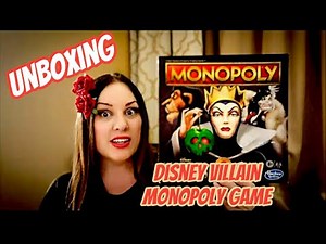 Disney Villains MONOPOLY Game