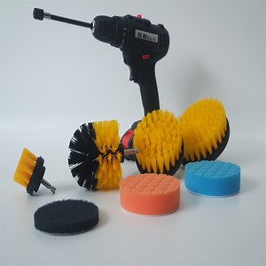 [Hot Item] Stiff Bristle Drill Attachment Power Scrubber Brushes for Cleaning