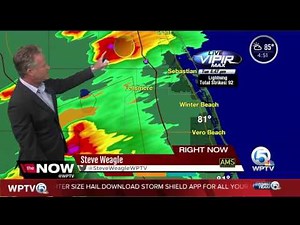 Indian River Co. severe thunderstorm warning