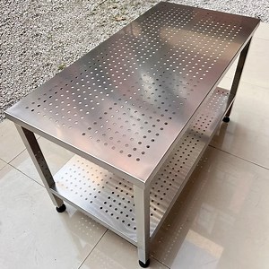 [Hot Item] Premium Adjustable Height Stainless Steel Kitchen Workbench for Wholesale
