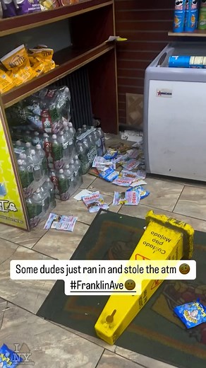 #NYShitty; Trio of Thieves Make Off with ATM from Local #Brooklyn Deli, Leaving Trail of Candy in Their Wake. Are criminals now just doing the most because they aren’t scared of consequences or is it something else?  @kingafricanmack Via @ontodaysnewyorkshitty for more! | The Myxs | Facebook